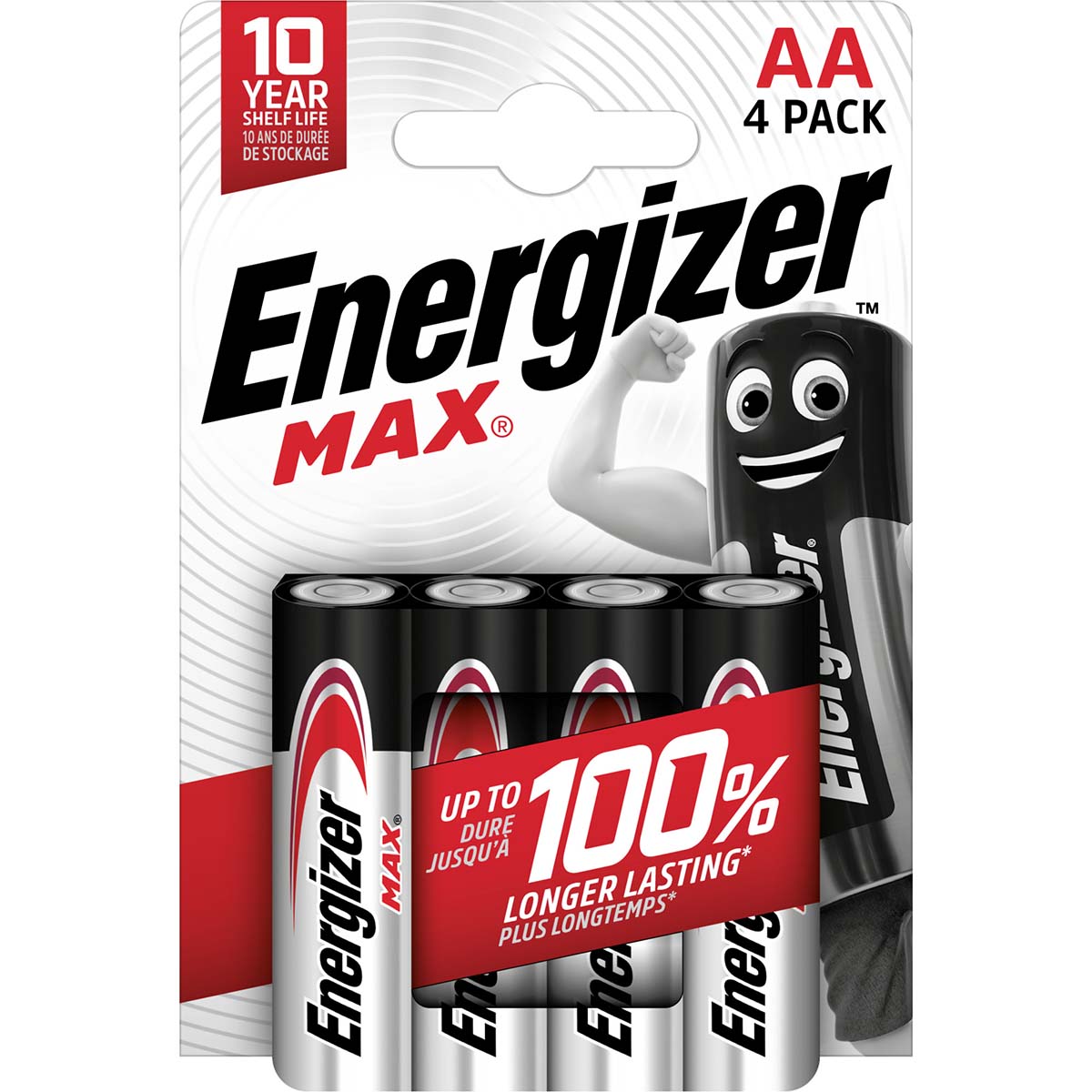Alkaline Batterie AA | 1.5 V DC | 4-Blister