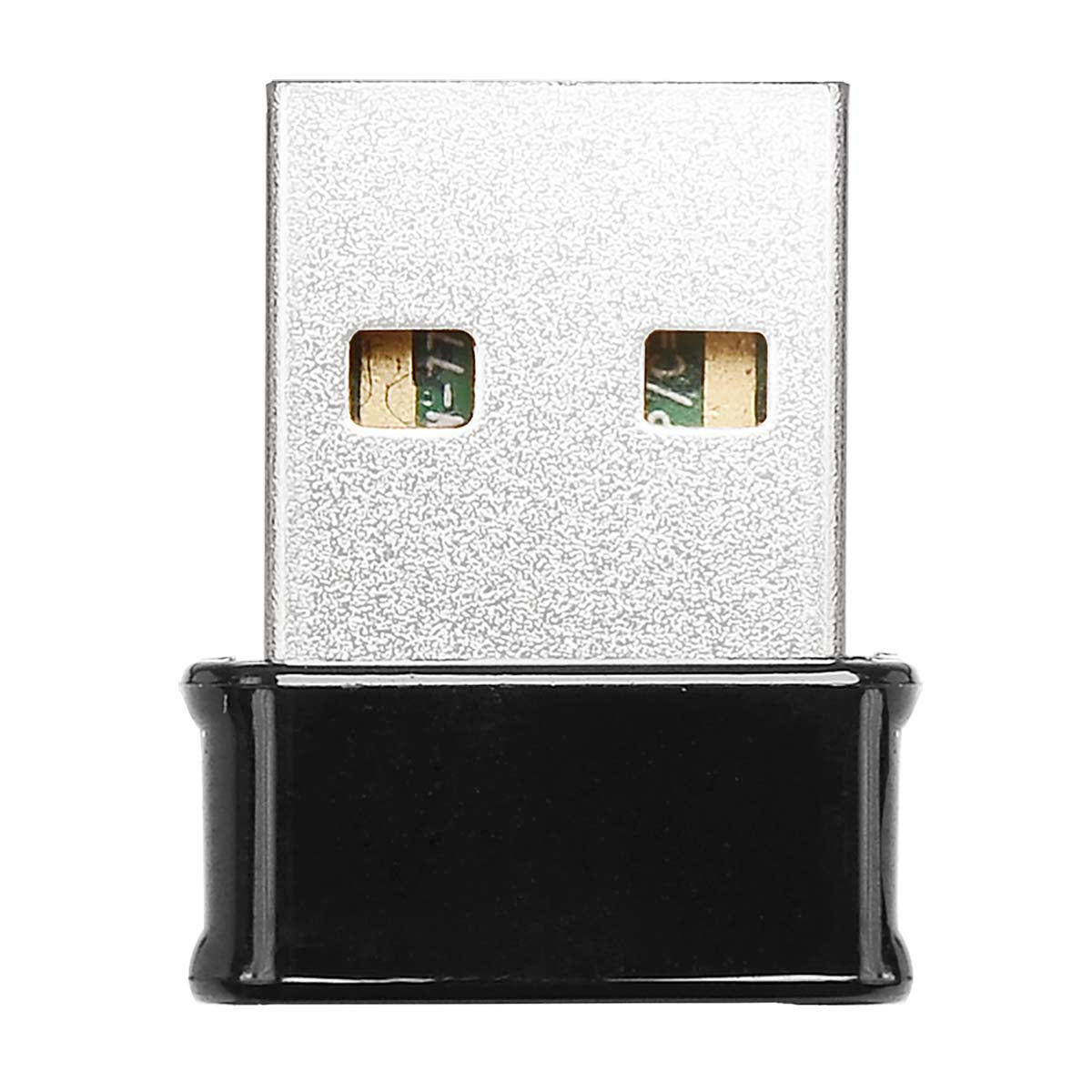 2-in-1 N150 Wi-Fi & Bluetooth 4.0 Nano-USB-Adapter 2,4 GHz Schwarz
