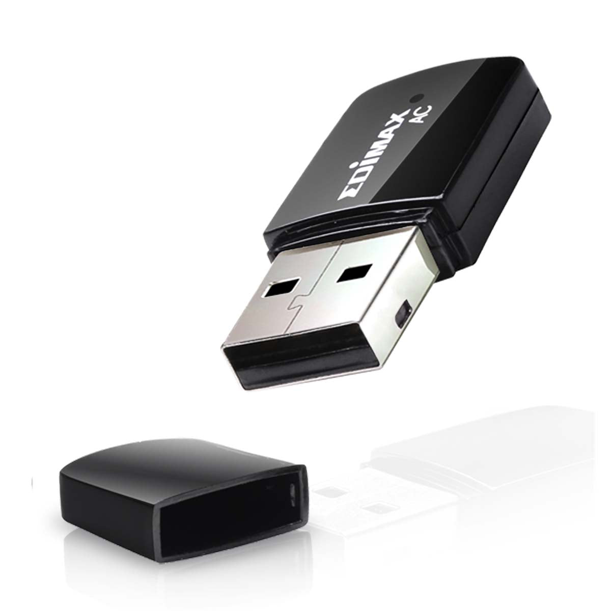 WLAN USB-Adapter AC600 2.4/5 GHz (Dual Band) Schwarz