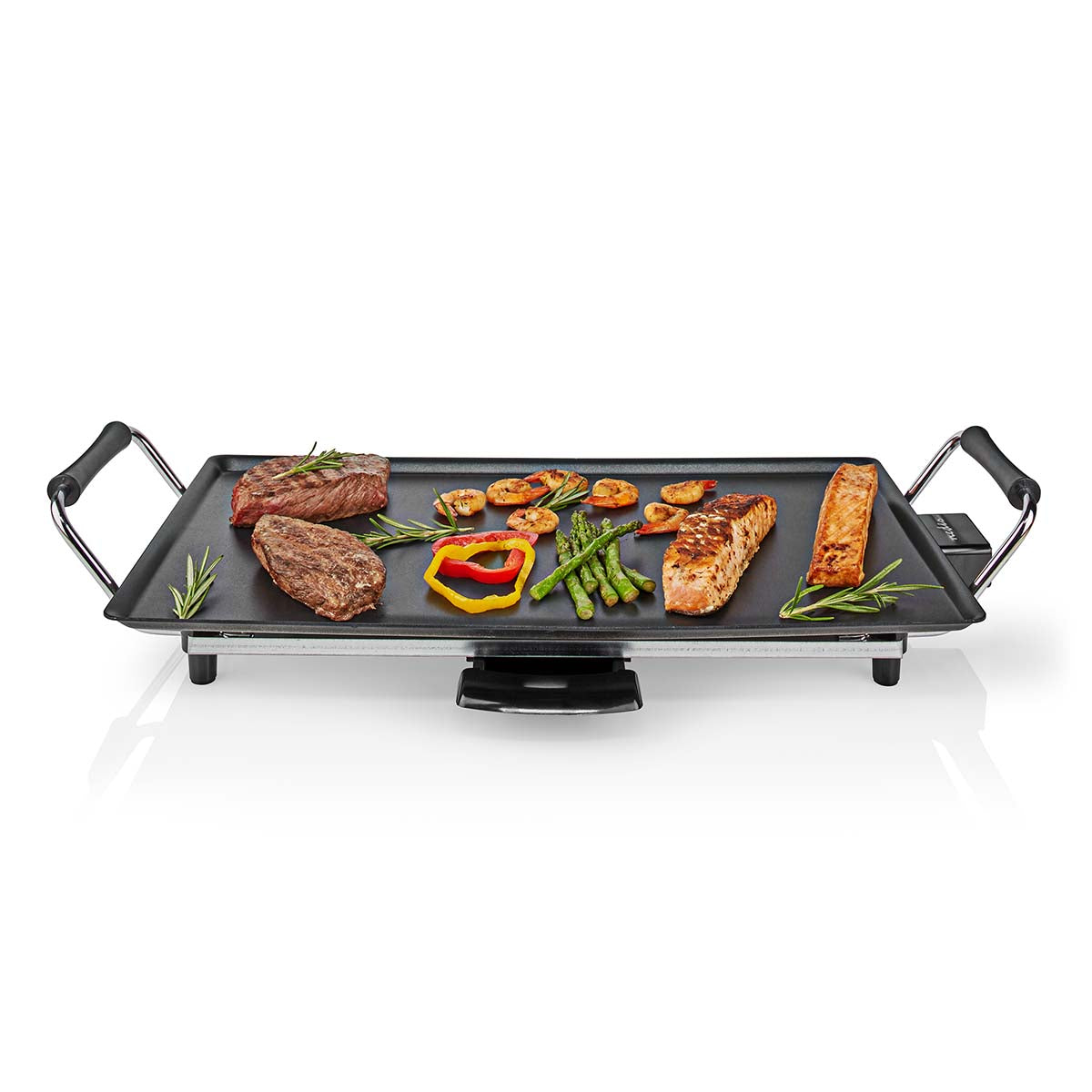 Teppanyaki-Tischgrill | Backfläche (L x B): 47.5 x 26.5 cm | 5 Wärmeeinstellungen