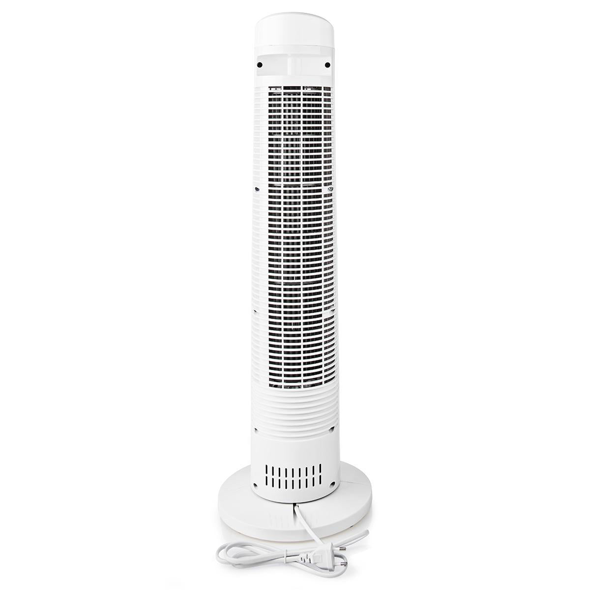 Turmventilator | 3-Geschwindigkeitsstufen | Oszillation | 50 W | Weiss