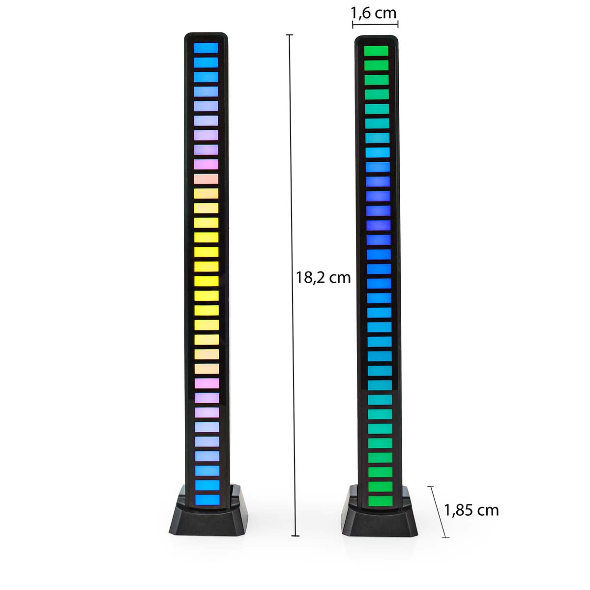 Spiellicht | RGB | Batteriebetrieben | Benutzt für: Desktop / Notebook | Schwarz