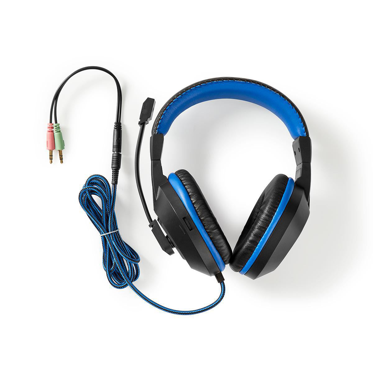 Gaming Combo Kit | 3 in 1 | Headset, Maus und Mauspad | Blau / Schwarz