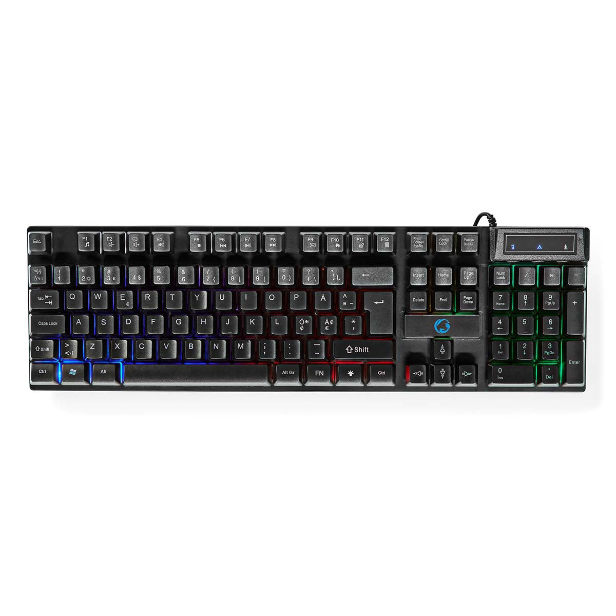 Gaming Combo Kit | 5-in-1 | Tastatur, Headset, Maus und Mauspad | Schwarz | QWERTY | ND-Layout