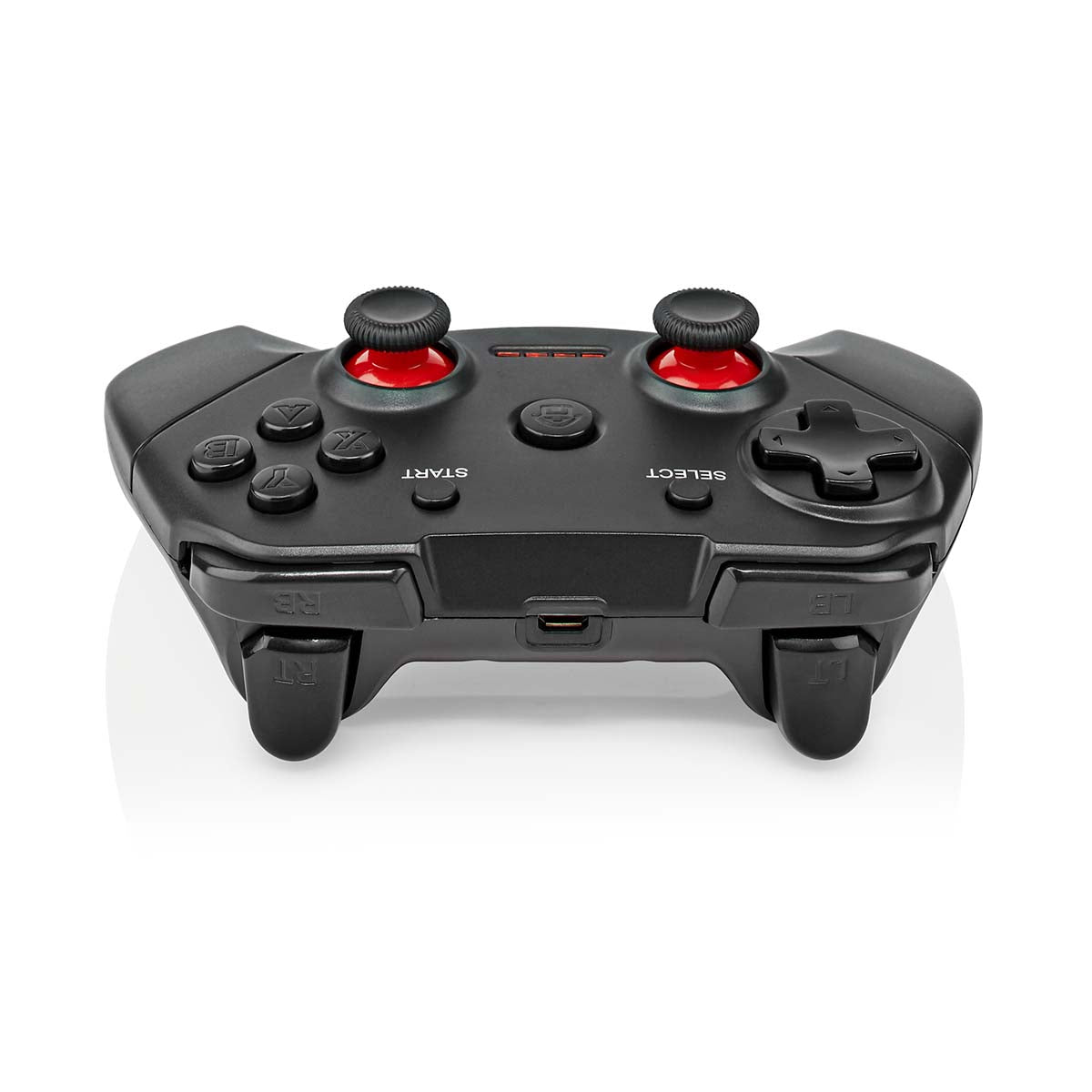 Gamepad | Wireless | Batteriebetrieben | PC | Anzahl Knöpfe: 11 | Kabellänge: 1.00 m | Schwarz