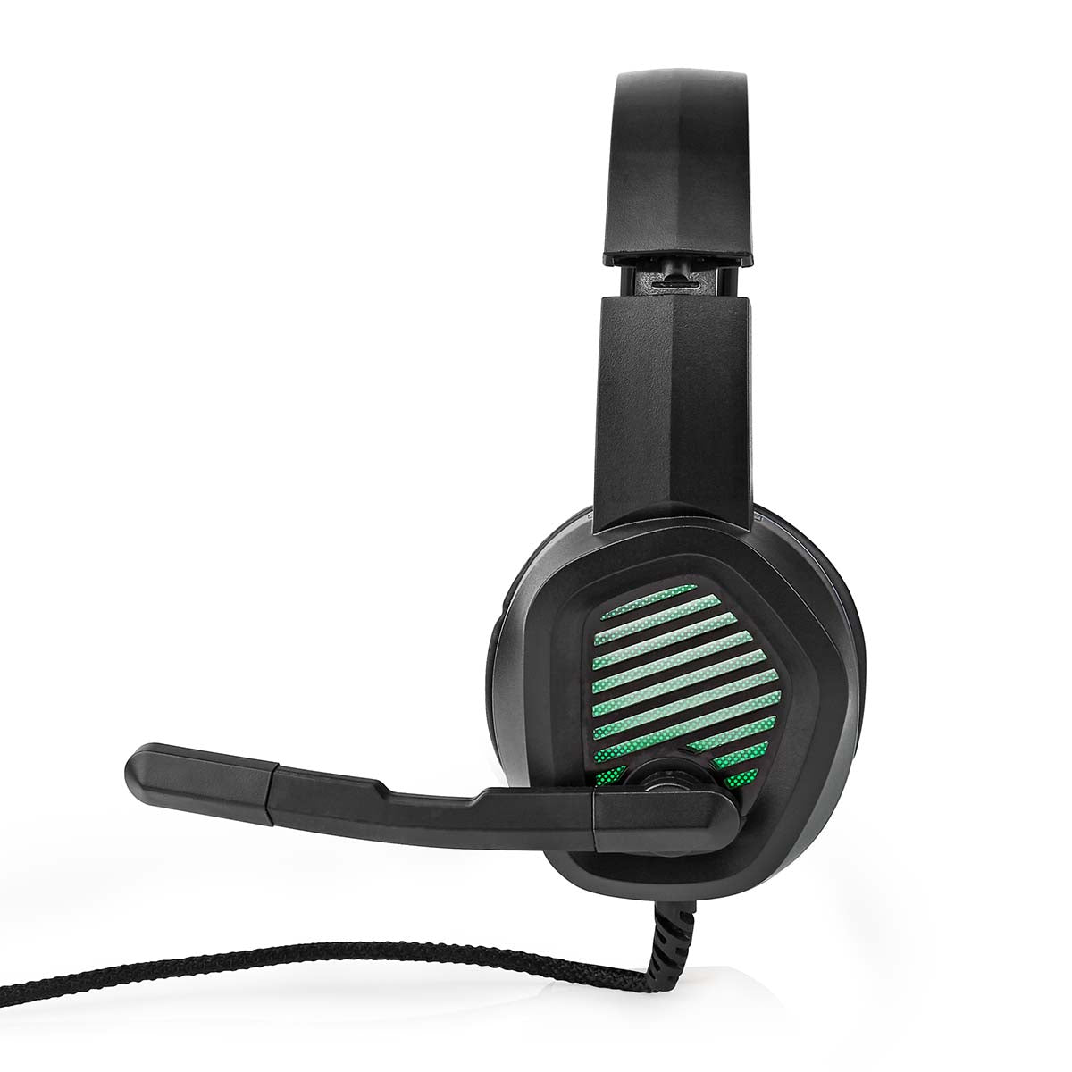 Gaming Headset | Über Ohr | Surround | USB Type-A | Klappbarer Mikrofon | 2.10 m | LED