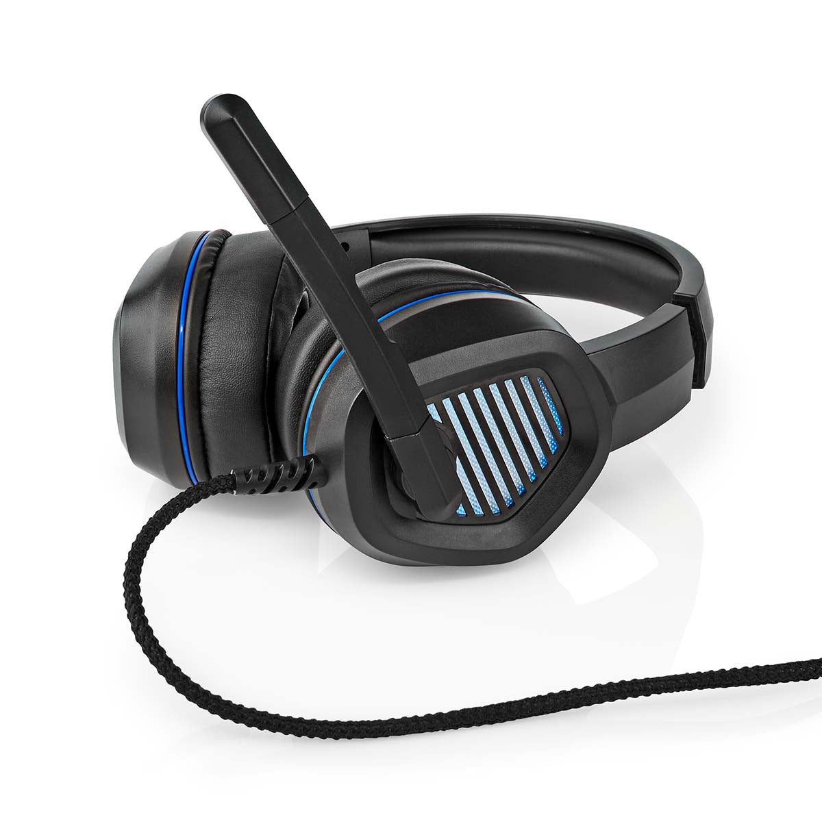 Gaming Headset | Über Ohr | Surround | USB Type-A | Klappbarer Mikrofon | 2.10 m | LED