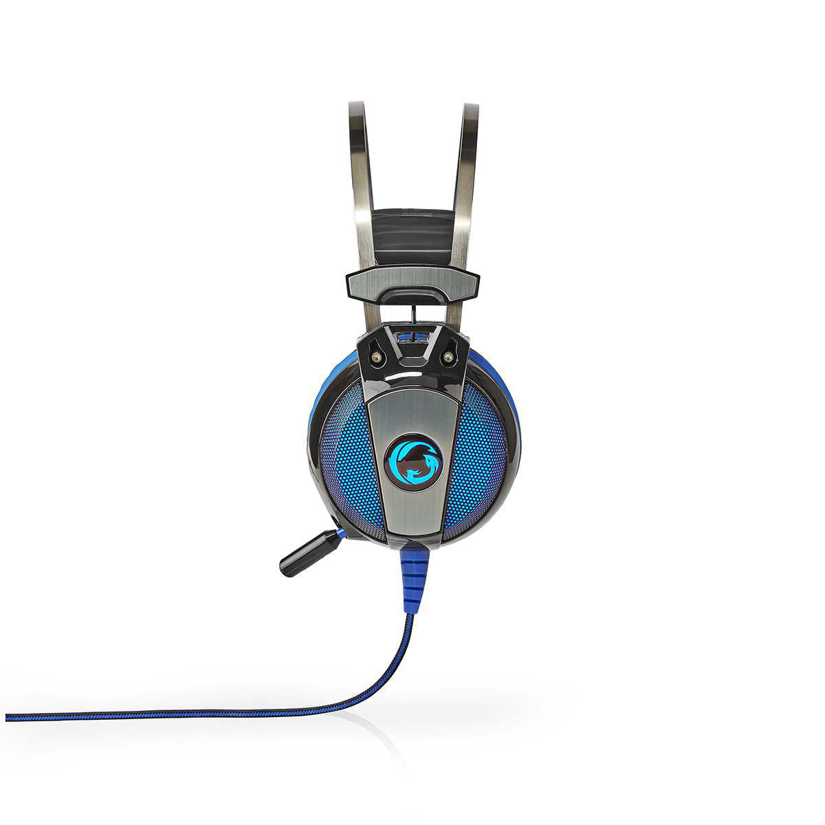 Gaming Headset | Über Ohr | Surround | USB Type-A | Biegbar & einziehbare Mikrofon | 2.10 m | Normale Beleuchtung