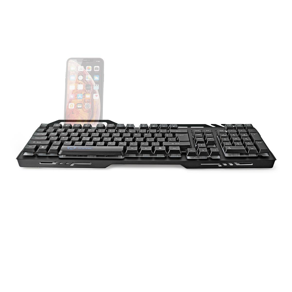 Wired Gaming Keyboard | USB 2.0 | Folientasten | LED | US international | US-Layout | Stromversorgung über USB | Netzkabellänge: 1.50 m | Gaming