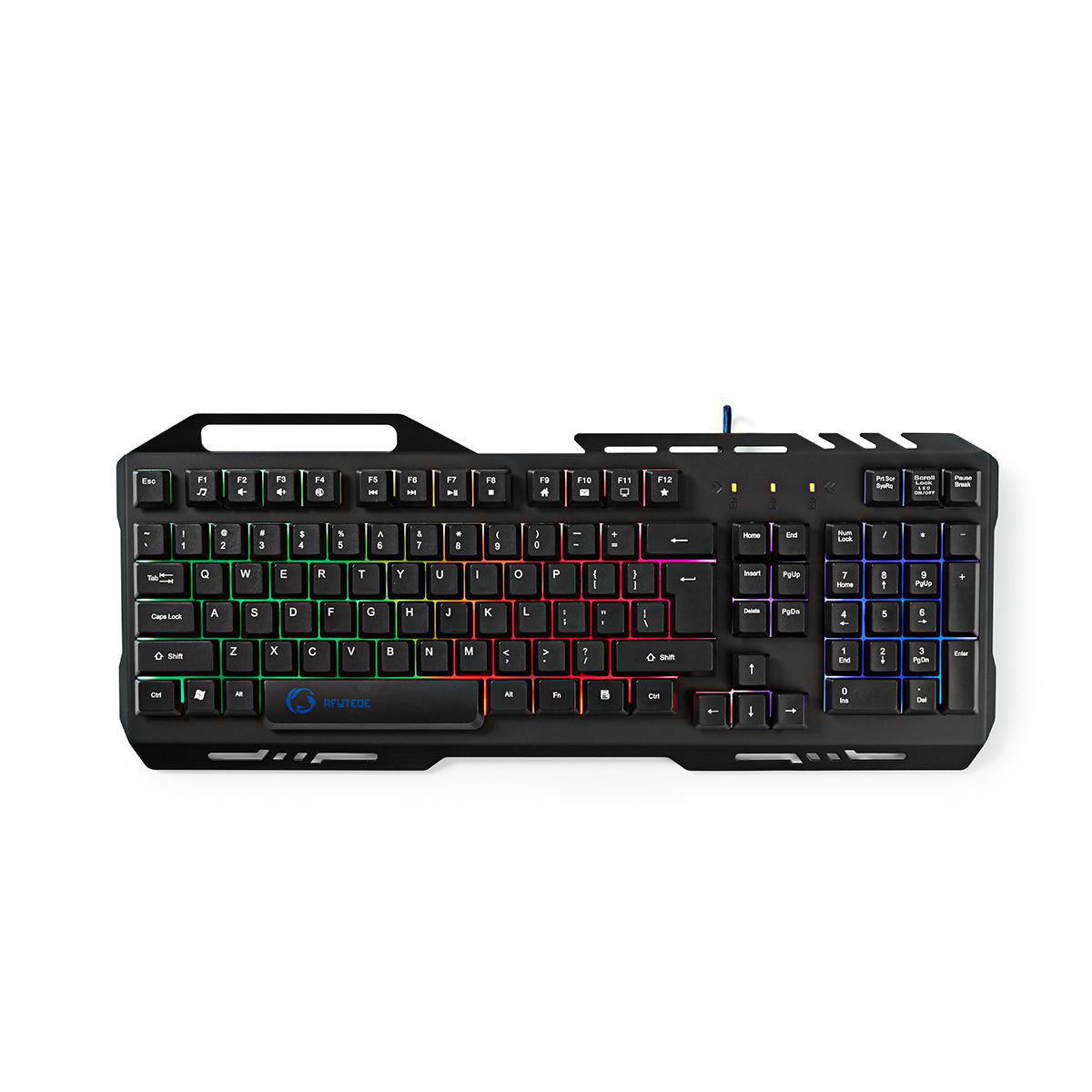 Wired Gaming Keyboard | USB 2.0 | Folientasten | LED | US international | US-Layout | Stromversorgung über USB | Netzkabellänge: 1.50 m | Gaming