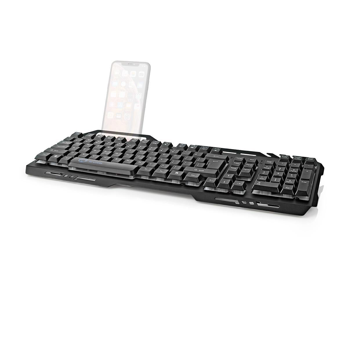 Wired Gaming Keyboard | USB 2.0 | Folientasten | LED | US international | US-Layout | Stromversorgung über USB | Netzkabellänge: 1.50 m | Gaming