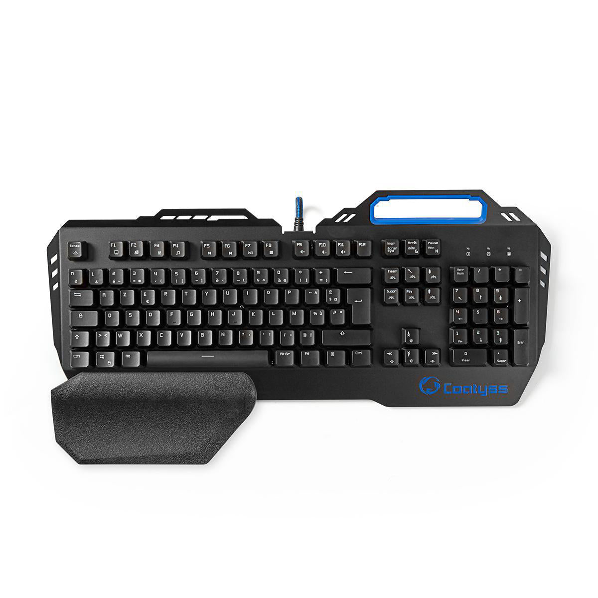 Wired Gaming Keyboard | USB | Mechanische Tasten | RGB | Französisch | FR-Layout | Stromversorgung über USB | Netzkabellänge: 1.70 m | Gaming