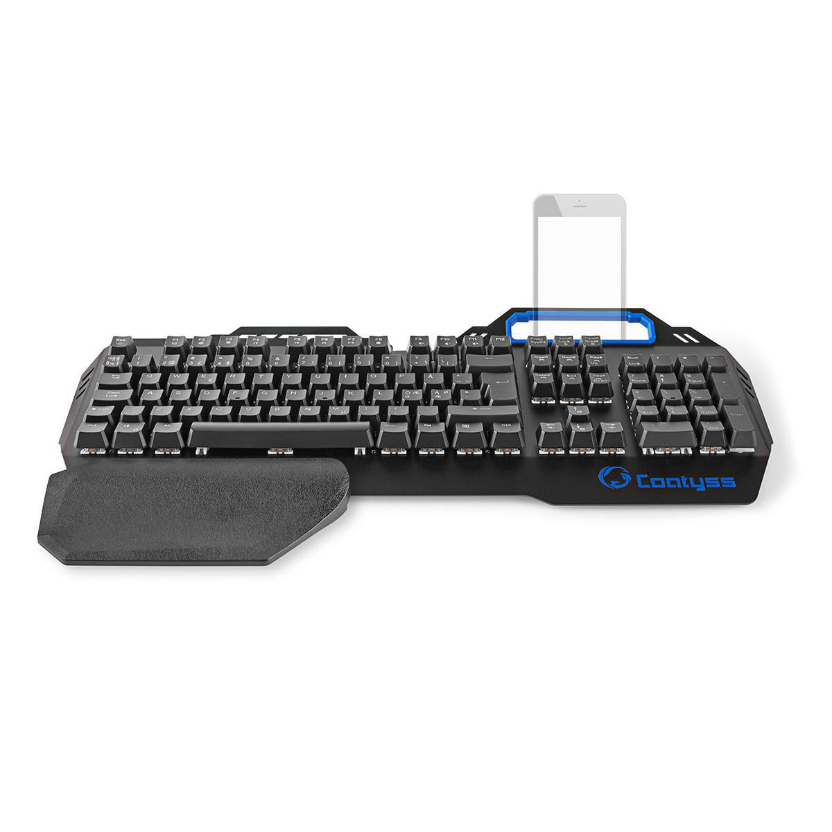 Wired Gaming Keyboard | USB | Mechanische Tasten | RGB | Nordisch | ND-Layout | Stromversorgung über USB | Netzkabellänge: 1.70 m | Gaming