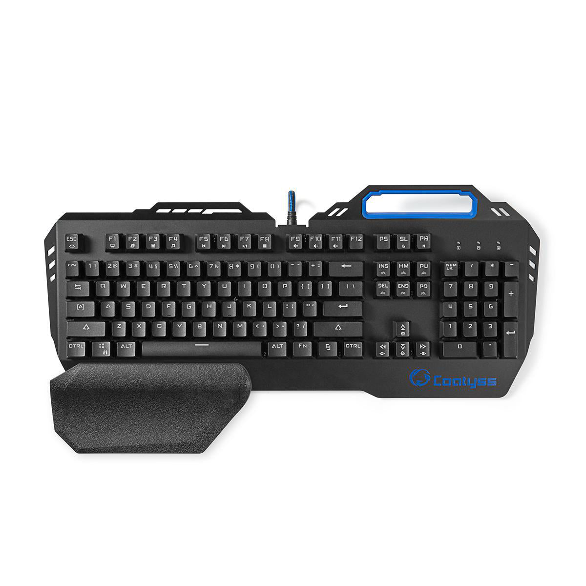 Wired Gaming Keyboard | USB | Mechanische Tasten | RGB | US international | US-Layout | Stromversorgung über USB | Netzkabellänge: 1.70 m | Gaming