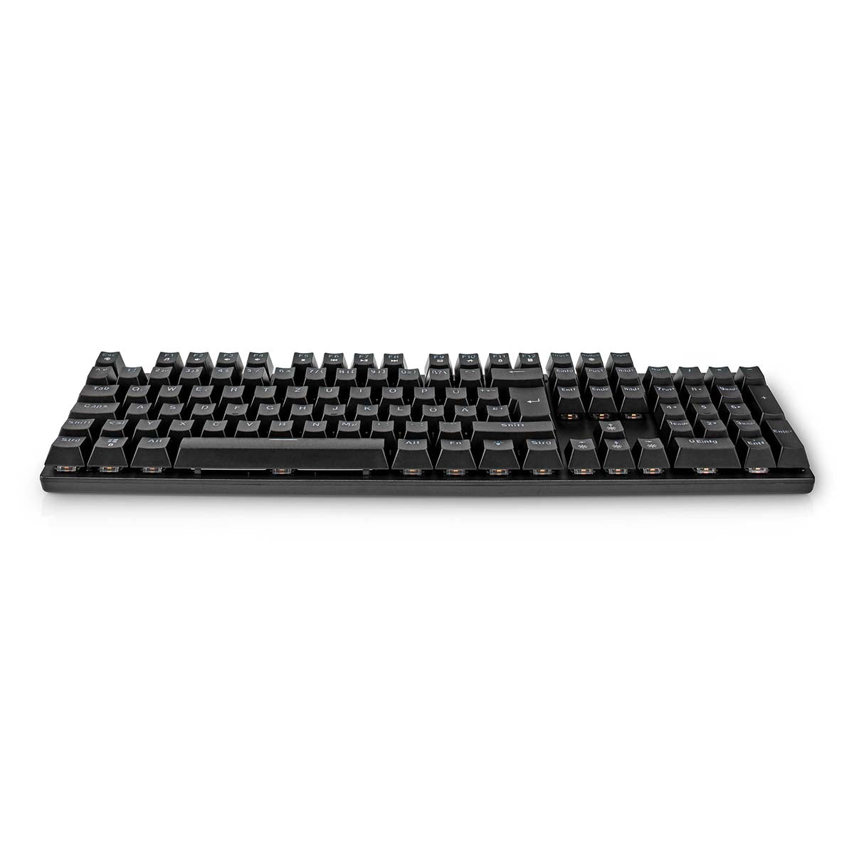 Wired Gaming Keyboard | USB Type-A | Mechanische Tasten | LED | Deutsch | DE-Layout | Stromversorgung über USB | Netzkabellänge: 1.50 m | Gaming