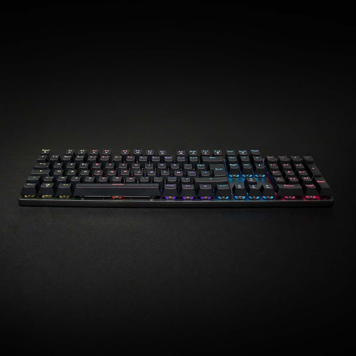 Wired Gaming Keyboard | USB Type-A | Mechanische Tasten | LED | AZERTY | FR-Layout | Stromversorgung über USB | Netzkabellänge: 1.50 m | Gaming