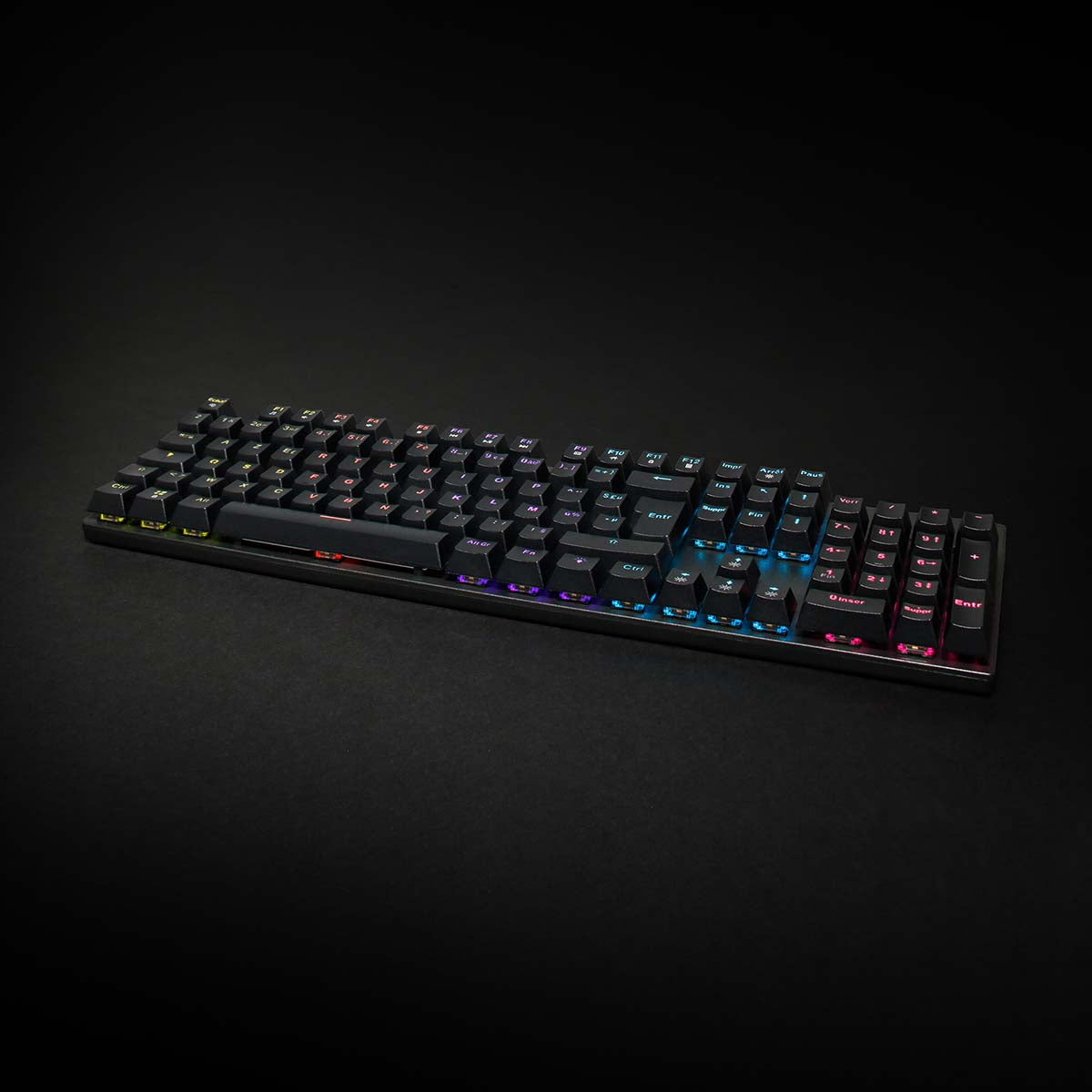 Wired Gaming Keyboard | USB Type-A | Mechanische Tasten | LED | AZERTY | FR-Layout | Stromversorgung über USB | Netzkabellänge: 1.50 m | Gaming