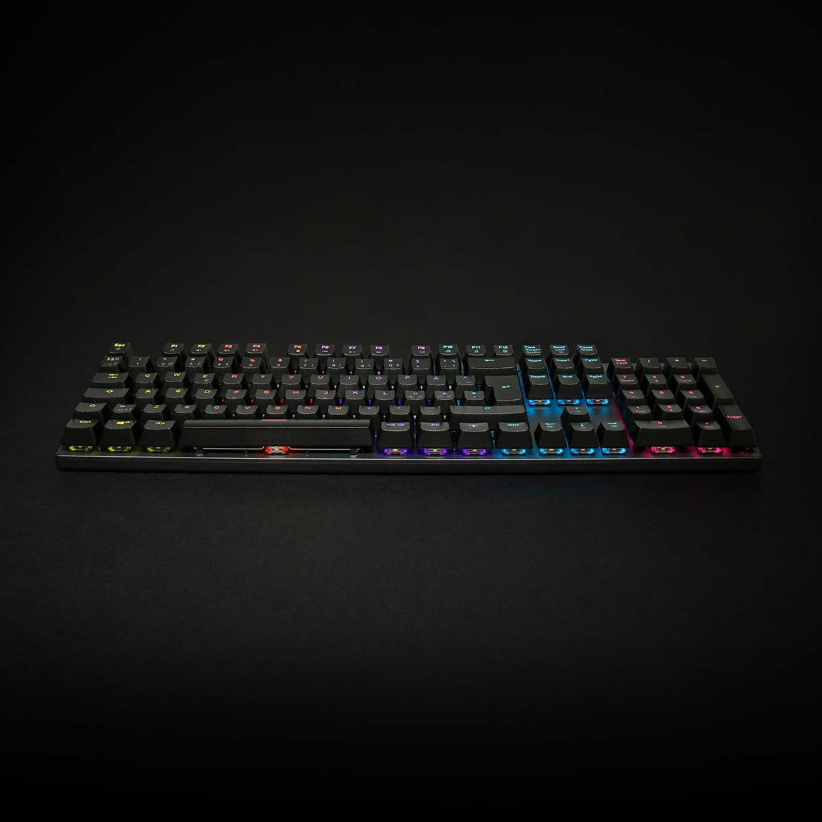 Wired Gaming Keyboard | USB Type-A | Mechanische Tasten | LED | QWERTY | ND-Layout | Stromversorgung über USB | Netzkabellänge: 1.50 m | Gaming