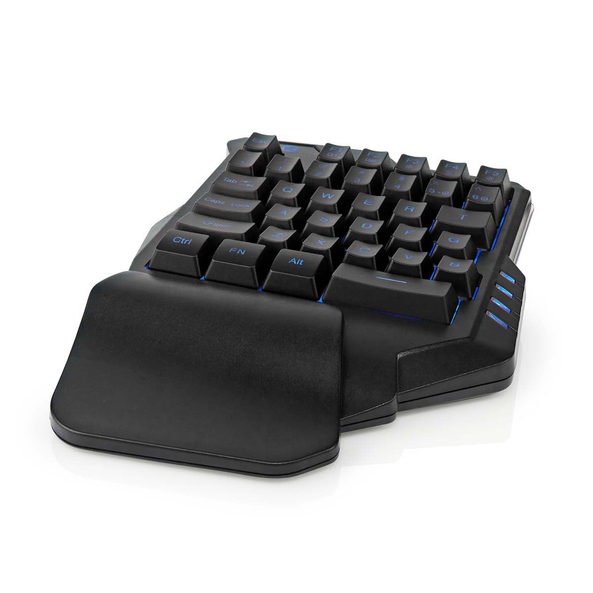 Wired Gaming Keyboard | USB Type-A | Folientasten | RGB | Einhändig | Universal | Stromversorgung über USB | Netzkabellänge: 1.60 m | Gaming