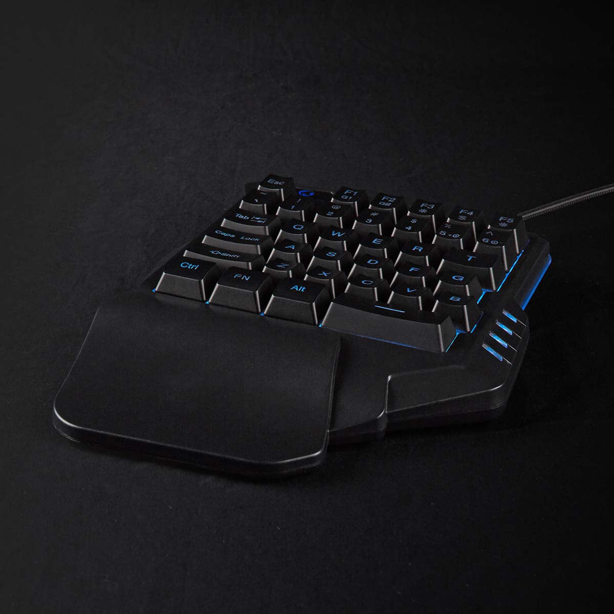 Wired Gaming Keyboard | USB Type-A | Folientasten | RGB | Einhändig | Universal | Stromversorgung über USB | Netzkabellänge: 1.60 m | Gaming