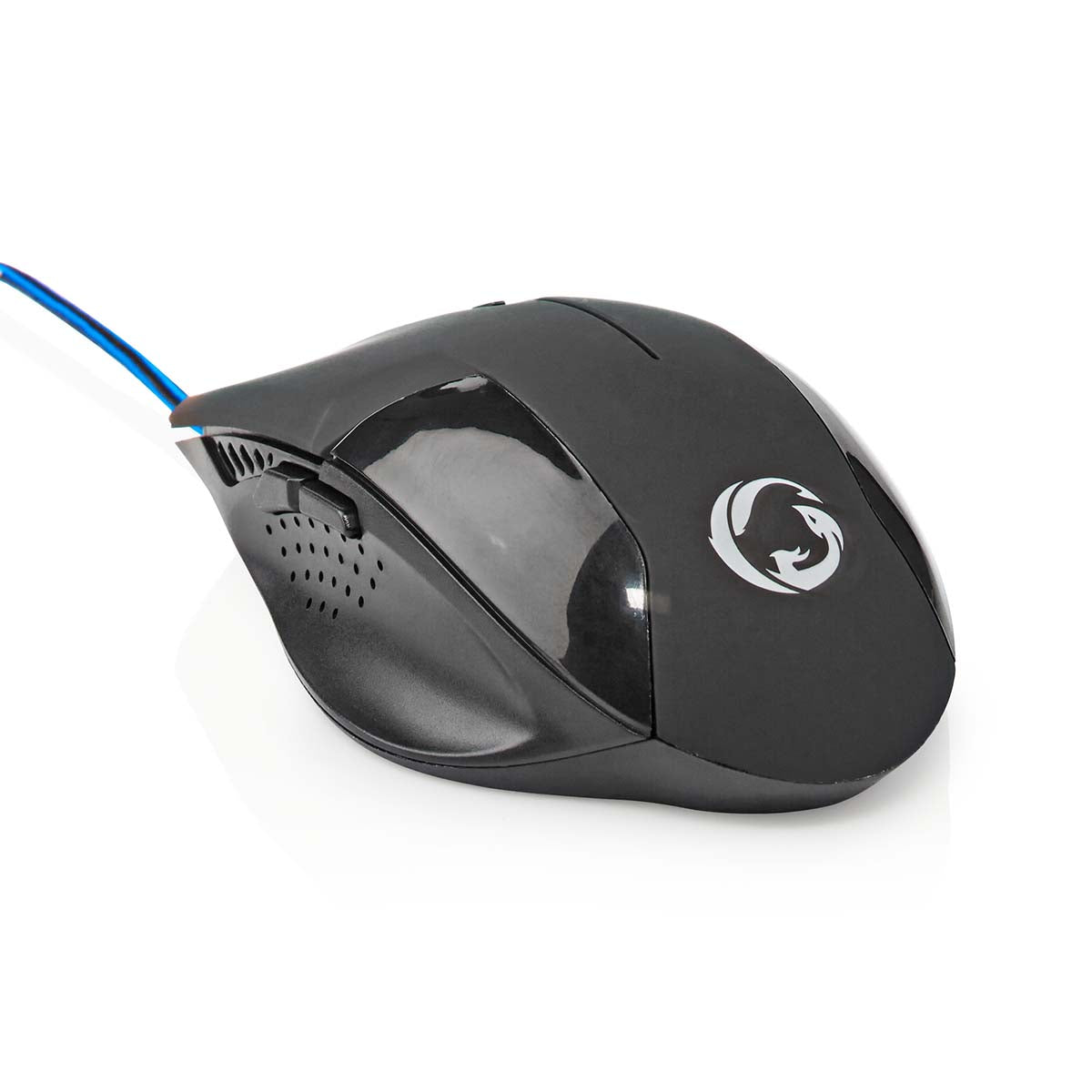 Gaming Mouse | Verdrahtet | 1200 / 2400 / 4800 / 7200 dpi | Einstellbar DPI | Anzahl Knöpfe: 6 | Programmierbare Tasten | Rechtshändig | 1.50 m | Ohne Beleuchtung