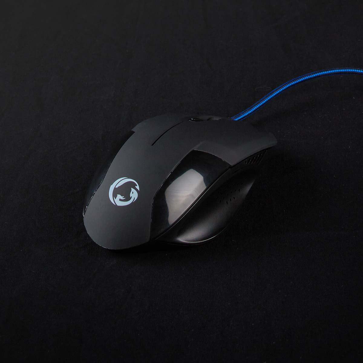 Gaming Mouse | Verdrahtet | 1200 / 2400 / 4800 / 7200 dpi | Einstellbar DPI | Anzahl Knöpfe: 6 | Programmierbare Tasten | Rechtshändig | 1.50 m | Ohne Beleuchtung