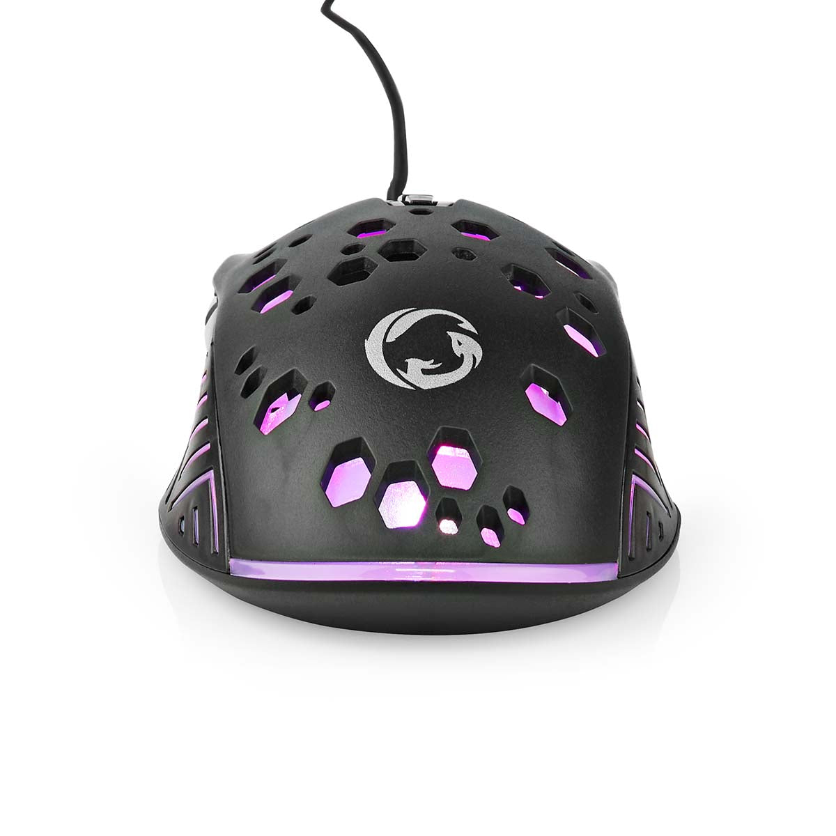 Gaming Mouse | Verdrahtet | 800 / 1200 / 2400 / 3200 / 4800 / 7200 dpi | Einstellbar DPI | Anzahl Knöpfe: 7 | Programmierbare Tasten | Rechtshändig | 1.50 m | RGB