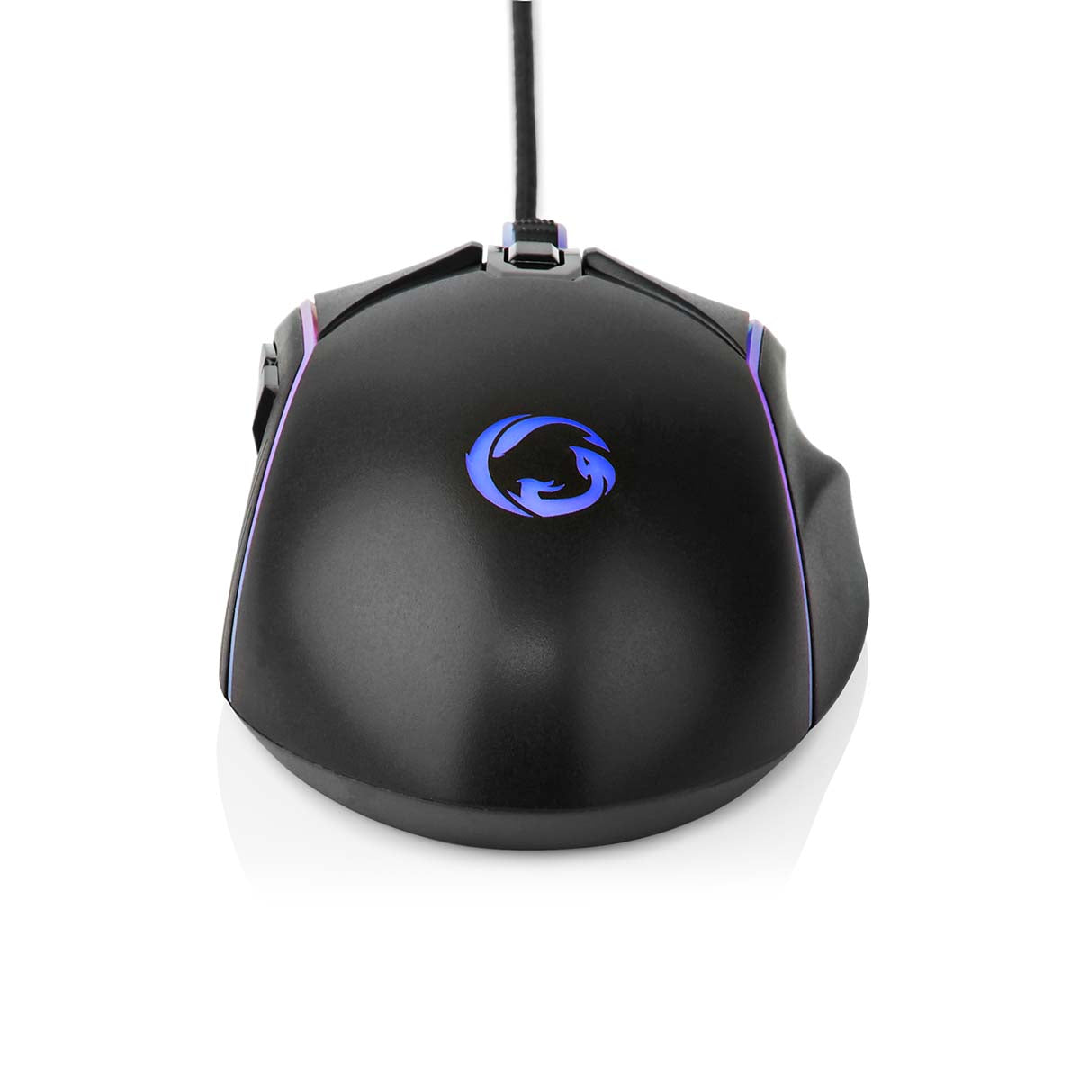 Gaming Mouse | Verdrahtet | 800 / 1200 / 2400 / 3200 / 4800 / 7200 dpi | Einstellbar DPI | Anzahl Knöpfe: 6 | Rechtshändig | 1.50 m | LED