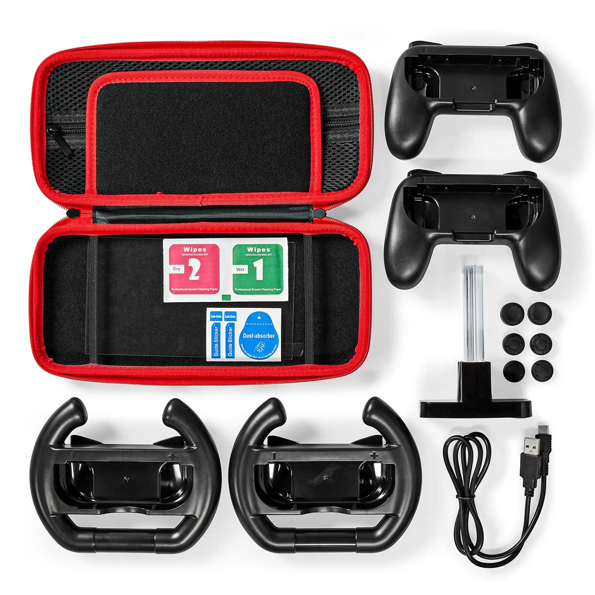 Gaming-Starter-Kit | Kompatibel mit: Nintendo Switch (OLED) | 13-in-1