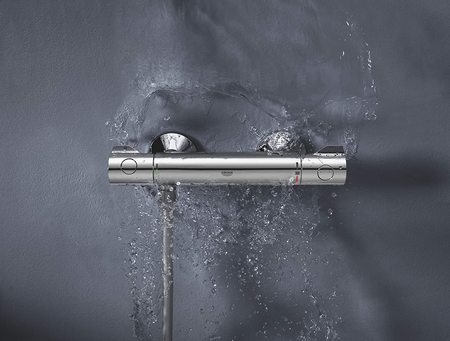 GROHE Grohtherm 800  Duschthermostat spart bis zu 50 % Wasser- Energie