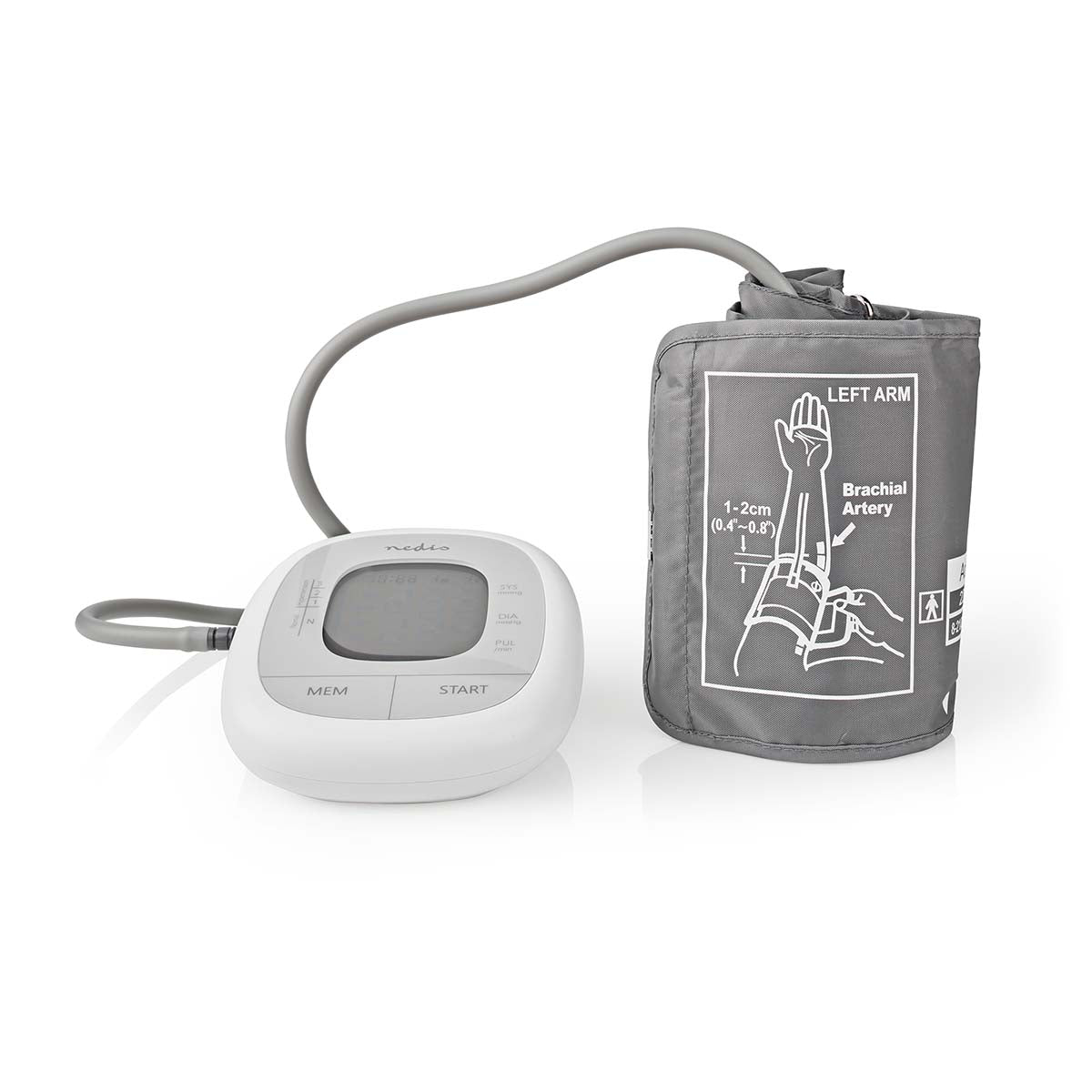 Blood Pressure Monitor Upper Arm | White