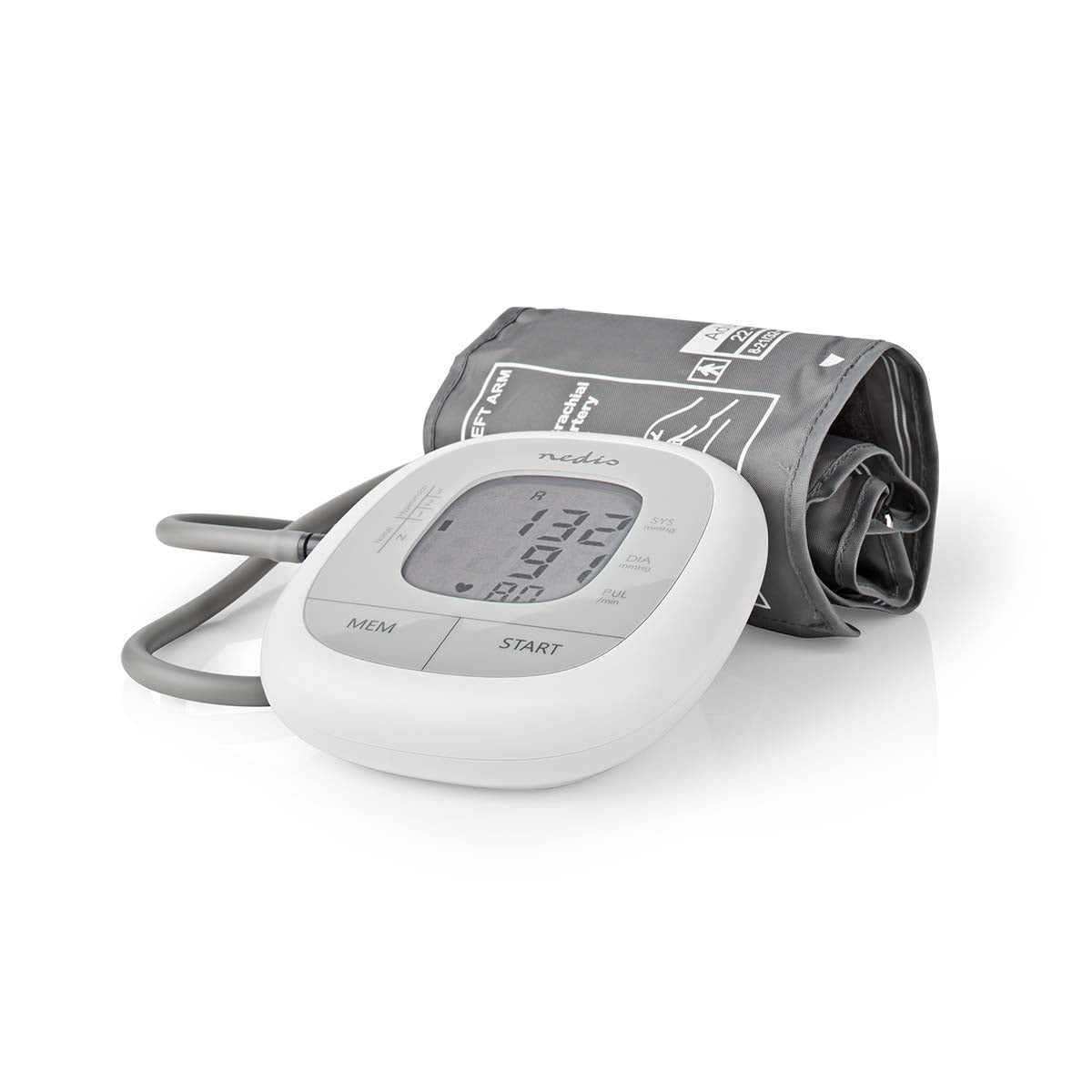 Blood Pressure Monitor Upper Arm | White