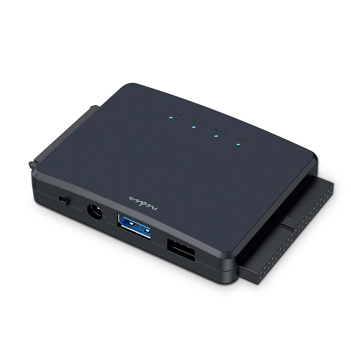 Festplatten-Adapter | USB 3.2 Gen1 | 2.5 / 3.5 " | IDE + SATA | Netzstromversorgung