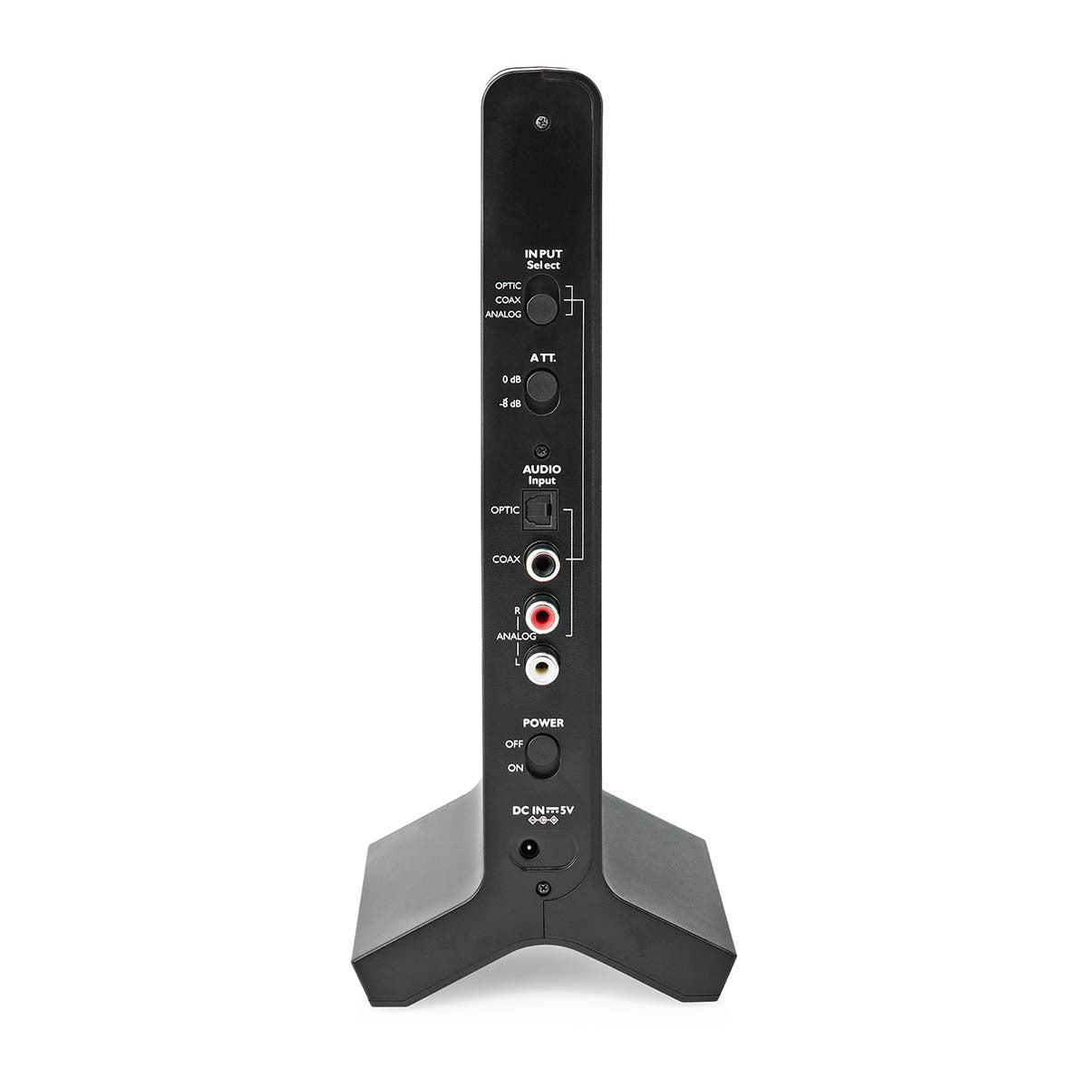 Wireless-TV-Kopfhörer | RF | Über Ohr | max. Batteriespielzeit: 8 Std | 25 m | Digital Audio | Ladestation | Schwarz