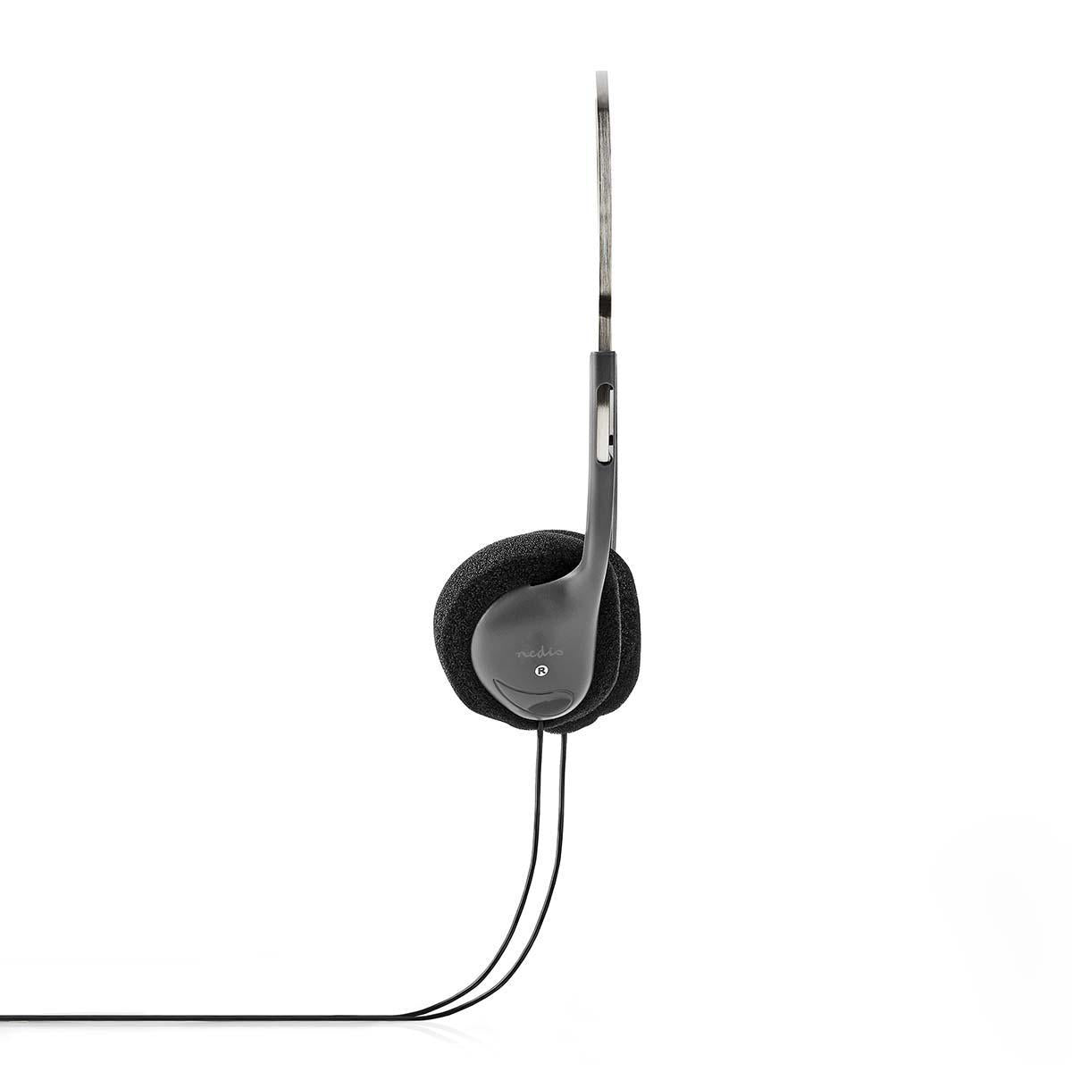 On-Ear-Kopfhörer mit Kabel | 3.5 mm | Kabellänge: 1.20 m | Schwarz