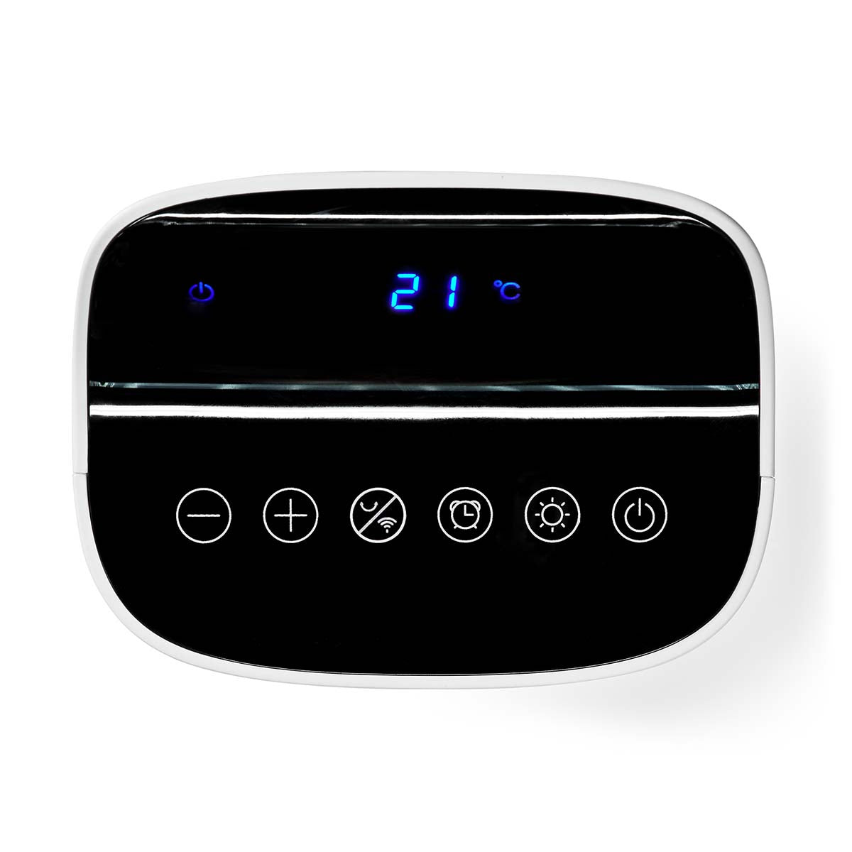 SmartLife Keramik-PTC-Heizlüfter | Wi-Fi | 2000 W | 2 Wärmeeinstellungen | Oszillation | Anzeige | 10 - 49 °C | Android™ / IOS | Weiss