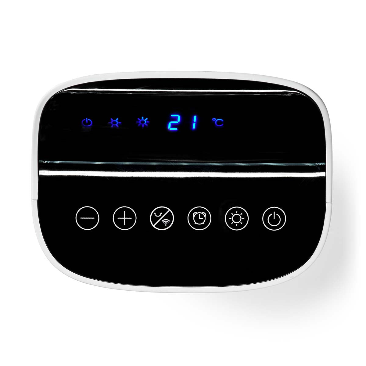 SmartLife Keramik-PTC-Heizlüfter | Wi-Fi | 2000 W | 2 Wärmeeinstellungen | Oszillation | Anzeige | 10 - 49 °C | Android™ / IOS | Weiss