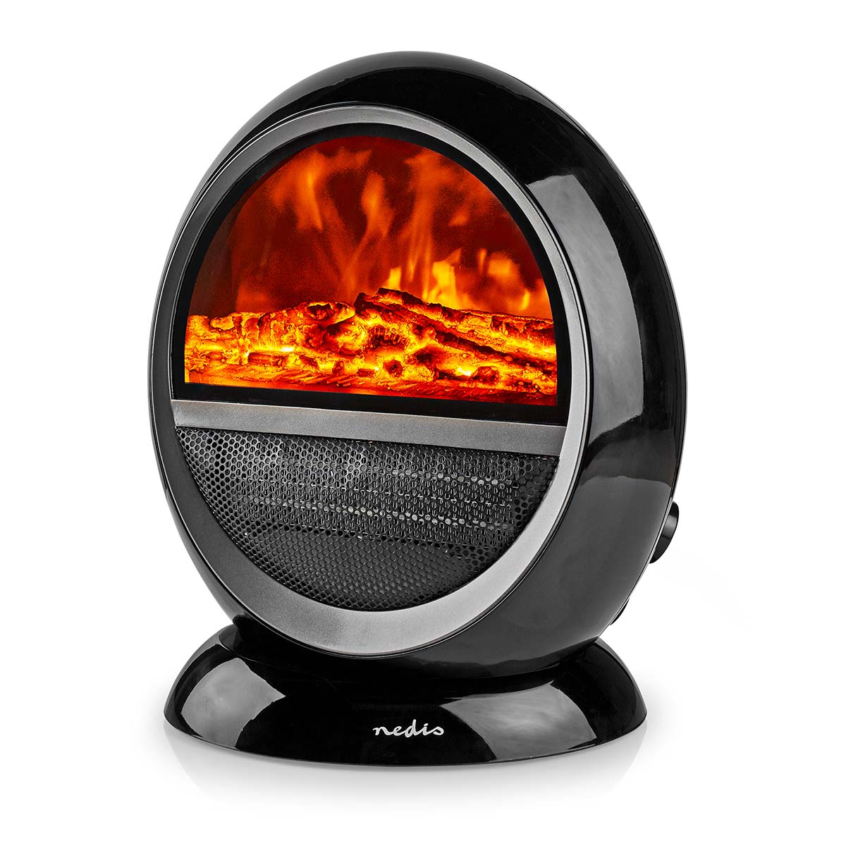 Keramik-PTC-Heizlüfter | 1000 / 1500 W | 2 Wärme Modes | Verstellbares Thermostat | automatisch drehbar | Überhitzungsschutz | Stolperschutz