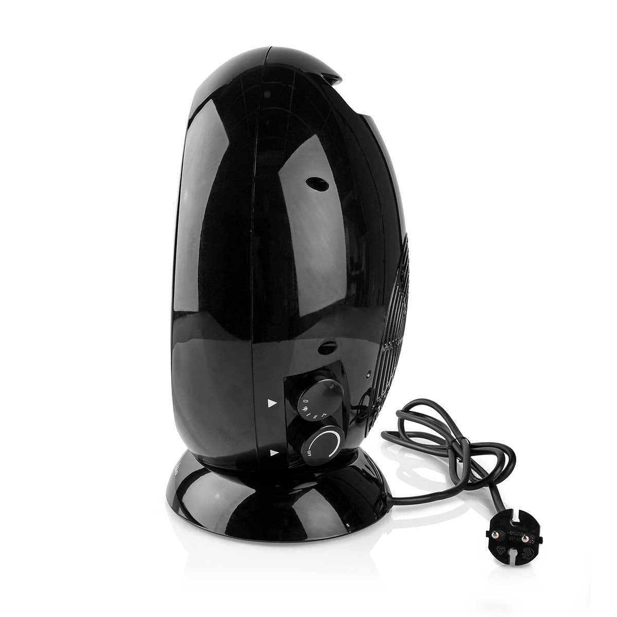 Keramik-PTC-Heizlüfter | 1000 / 1500 W | 2 Wärme Modes | Verstellbares Thermostat | automatisch drehbar | Überhitzungsschutz | Stolperschutz