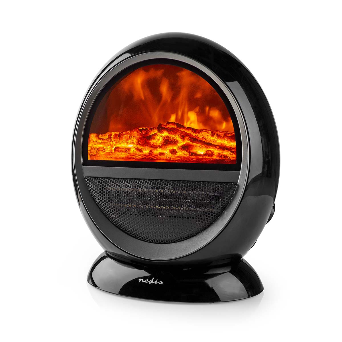 Keramik-PTC-Heizlüfter | 1000 / 1500 W | 2 Wärme Modes | Verstellbares Thermostat | automatisch drehbar | Überhitzungsschutz | Stolperschutz