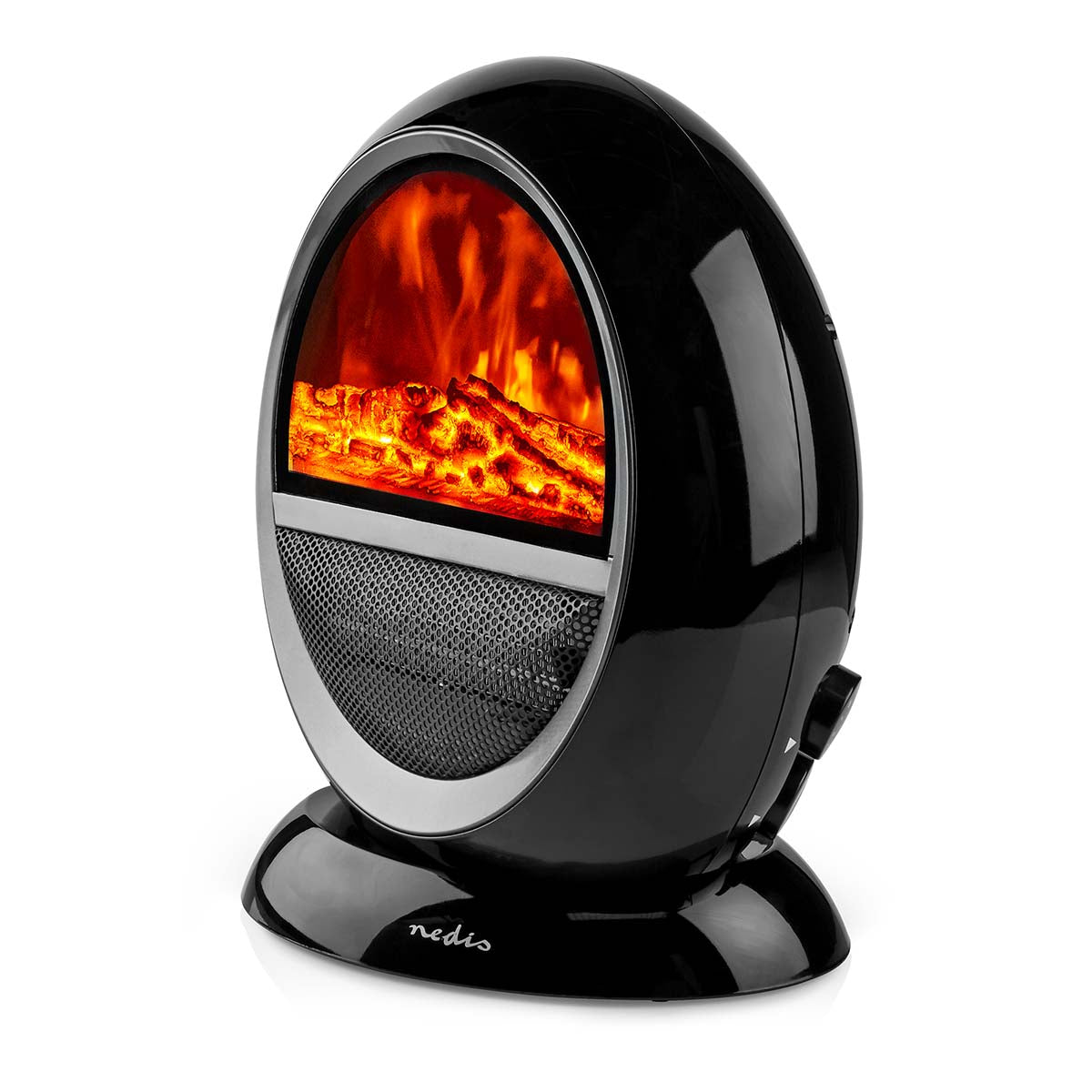 Keramik-PTC-Heizlüfter | 1000 / 1500 W | 2 Wärme Modes | Verstellbares Thermostat | automatisch drehbar | Überhitzungsschutz | Stolperschutz