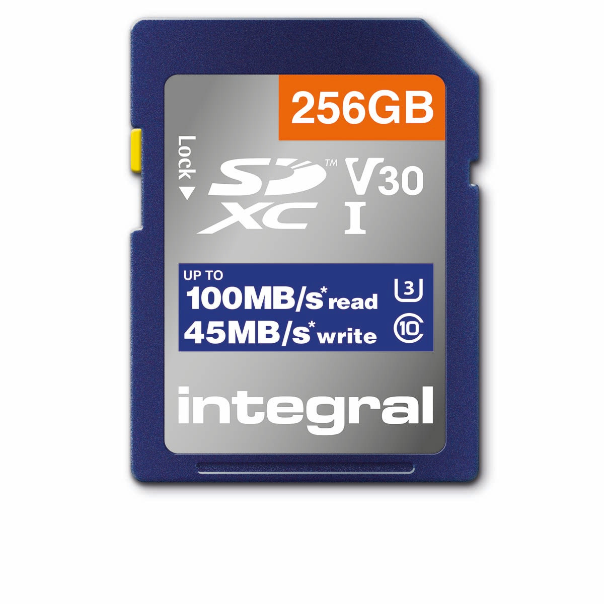 Hochgeschwindigkeits-SDHC/XC V30 UHS-I U3 256 GB SD-Speicherkarte