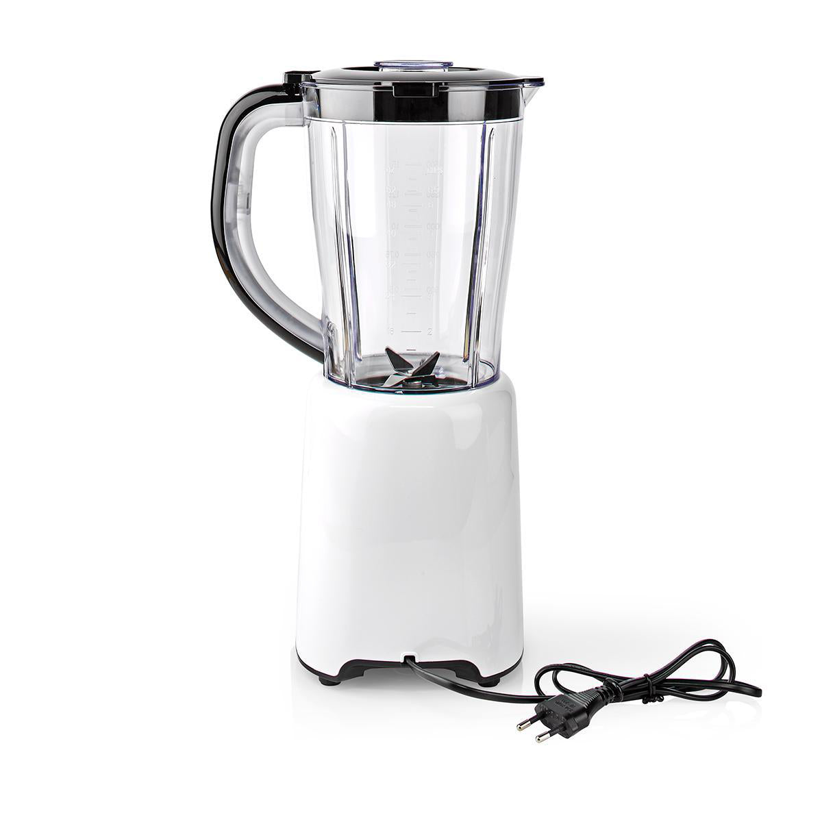 Standmixer | 800 W | 1.5 l | Plastik | 2 Geschindigkeitsstufen | Schwarz / Weiss