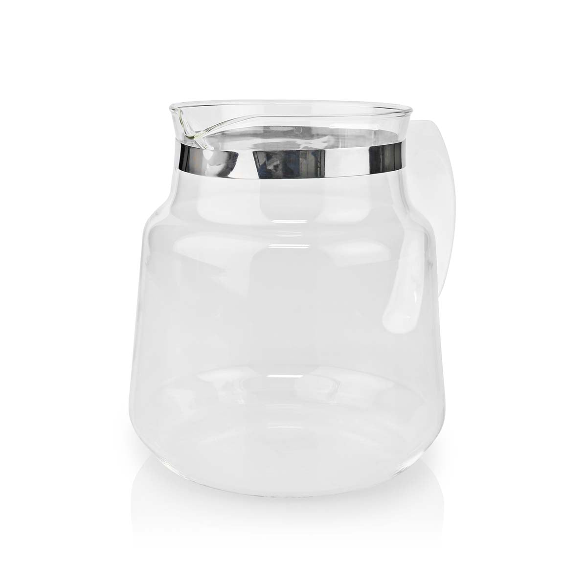 Glaskaffeekanne | Kompatibel mit: Moccamaster K / KB/ 1 0PL / Excellent 10S | 1.2 l | Weiss