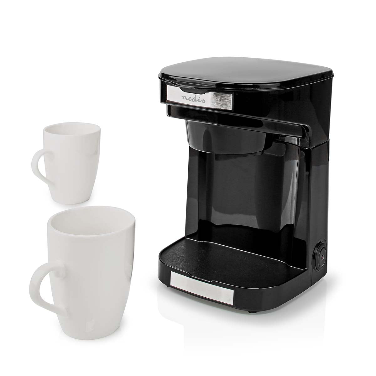 2 - Tassen Kaffeemaschine | Filter Kaffee | 0.25 l | 2 Tassen | Schwarz