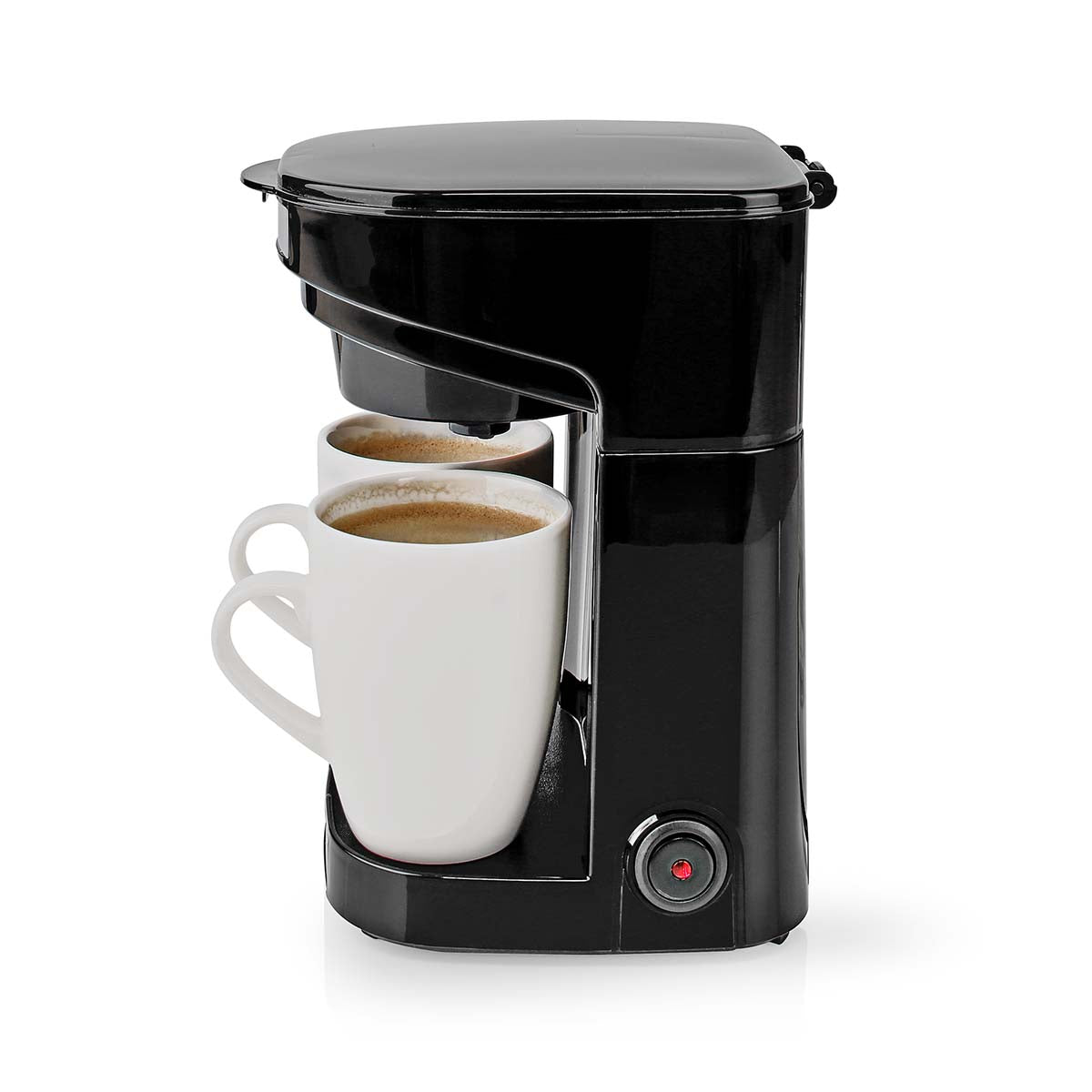 2 - Tassen Kaffeemaschine | Filter Kaffee | 0.25 l | 2 Tassen | Schwarz