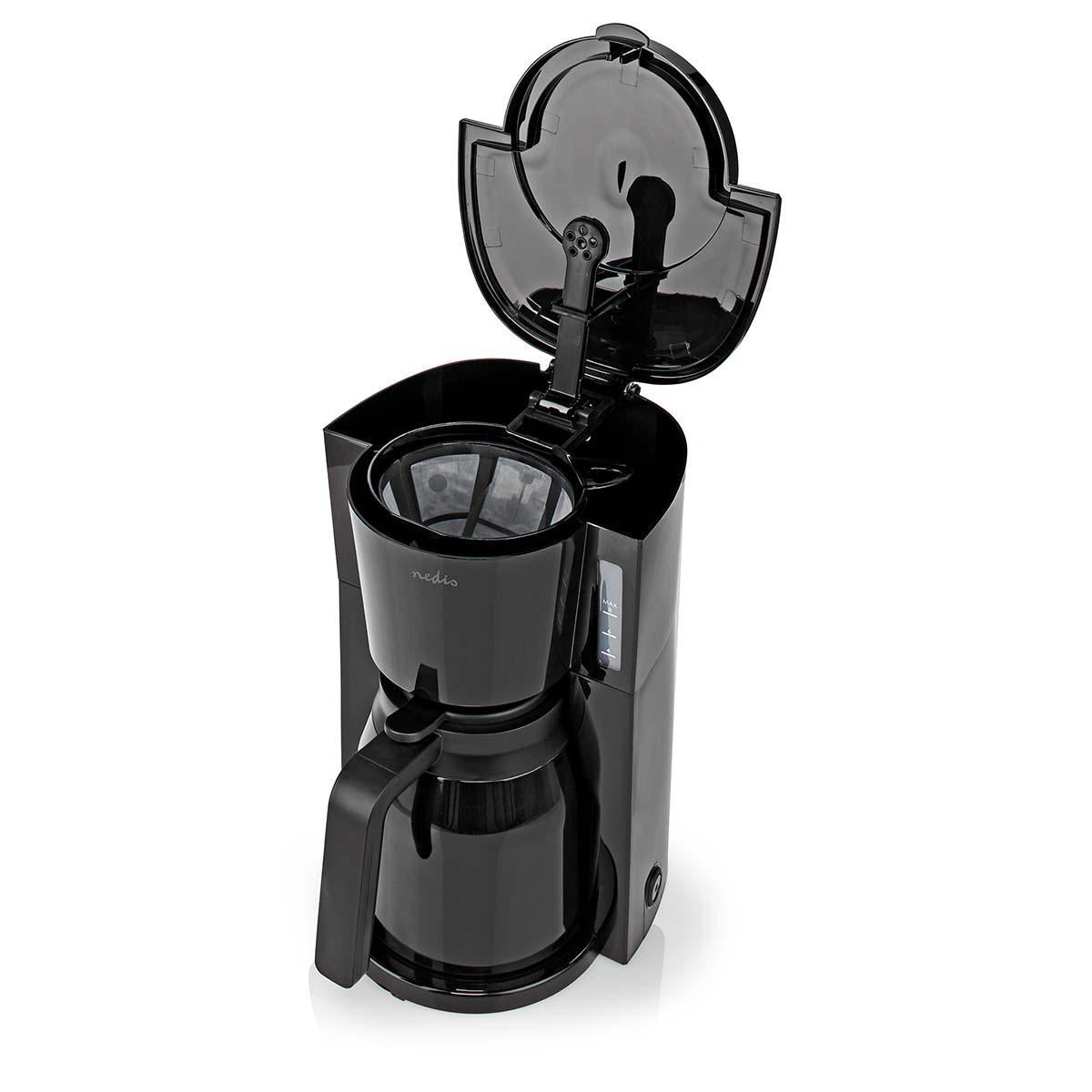 Kaffeemaschine | Filter Kaffee | 1.0 l | 8 Tassen | Schwarz