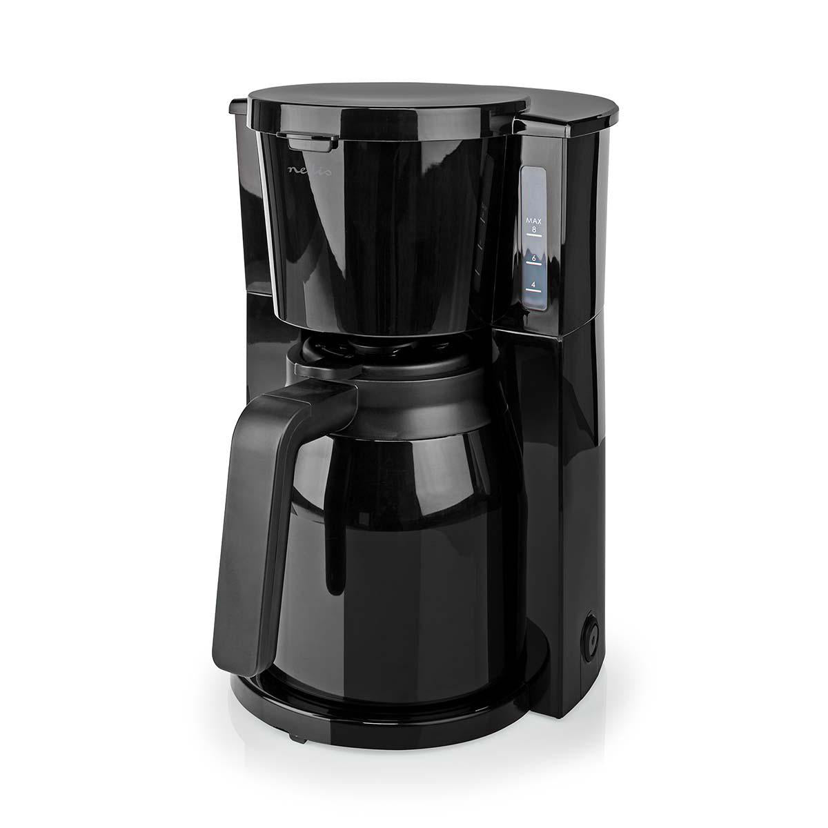 Kaffeemaschine | Filter Kaffee | 1.0 l | 8 Tassen | Schwarz