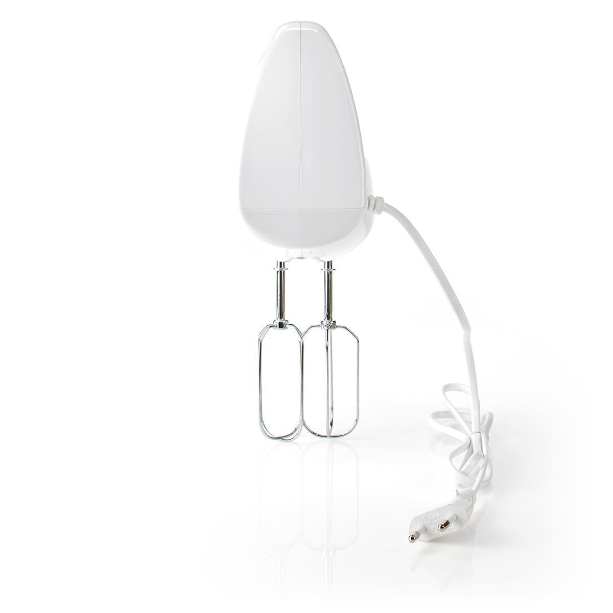 Handmixer | 200 W | 5 Geschindigkeitsstufen | Turbofunktion | 2 Knethaken / 2 Schlägel | Grau / Weiss