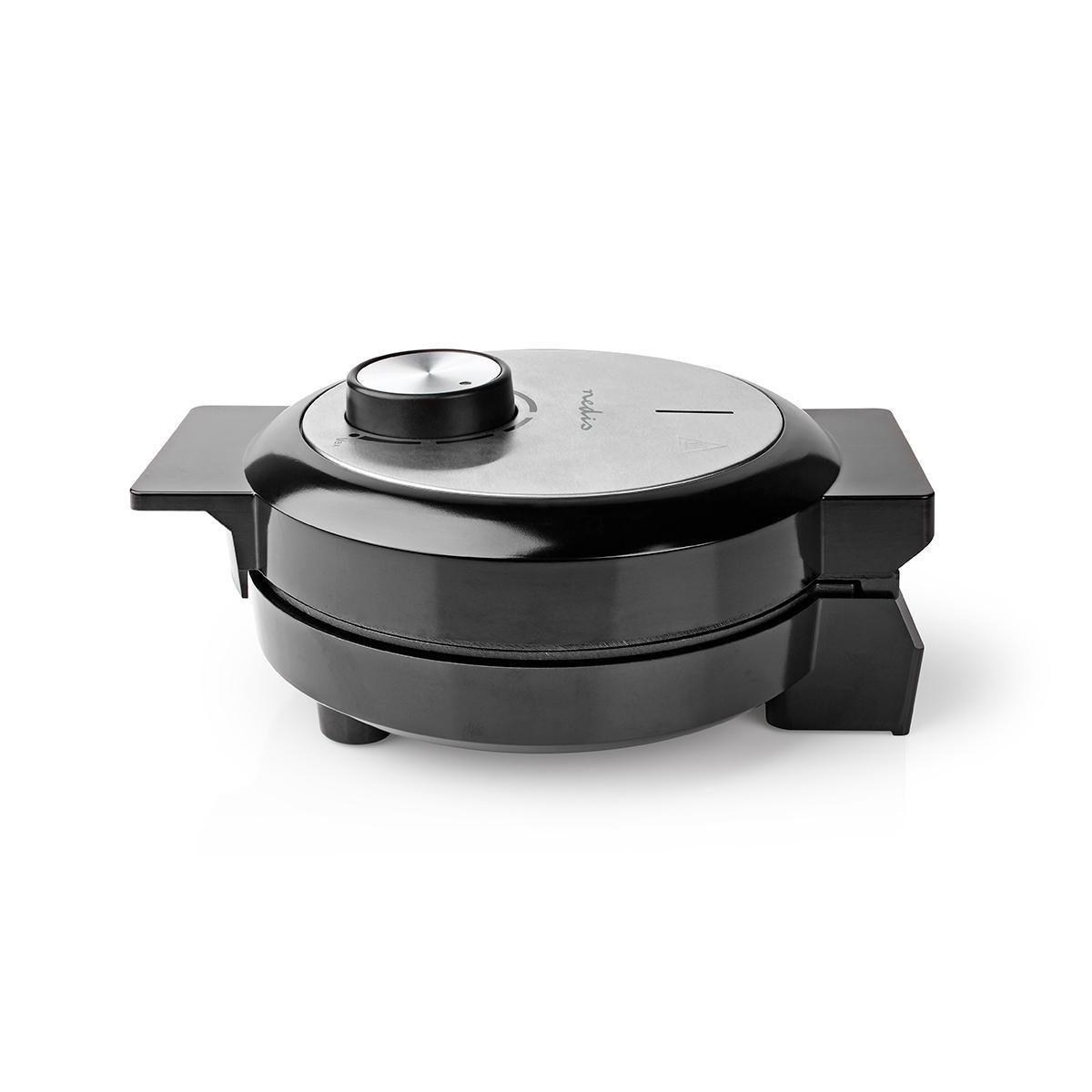 Waffeleisen | 5 Heart shaped waffles | 19 cm | 1000 W | Automatischer Temperaturkontrolle | Aluminium / Kunststoff